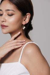 Floral Dangle Earring